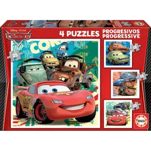 Puzzles progressifs 12 à 25 pièces : Cars – Educa