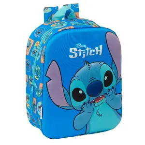 Safta Sac à dos 3D Disney Stitch Mini, bleu