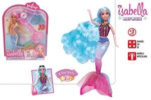 Poupée articulée sirène Isabella 30 cm