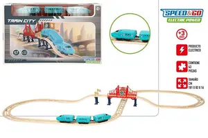 SPEED&GO TRAIN CITY Circuit de train électrique
