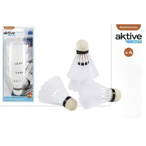BLISTER 4 SHUTTLECOCKS - AKTIVE SPORTS