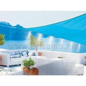 Sun Net Voile D'Ombrage Bleu 400X5M