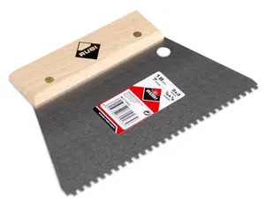 Spatule Peigne M Bois Lame Ac Resit A Lusure D18Cm Dt3X3Mm Rubi 71923