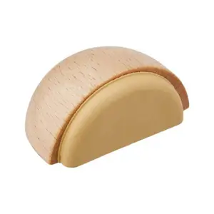 Butée De Porte Adhésive En Bois Hêtre