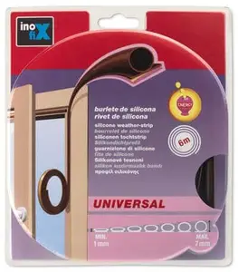 Bourrelet En Silicone 7X9Mm 6 Metres Marron