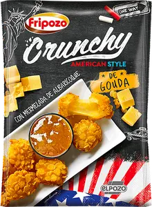 Fromage gouda croquant à l'américaine 300g - FRIPOZO
