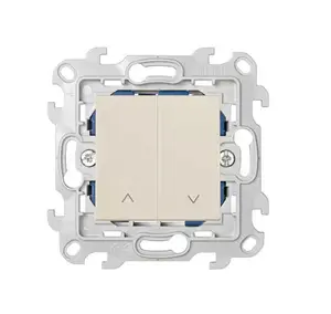Poussoir Inverseur Volets Roulants - S24 Ivoire