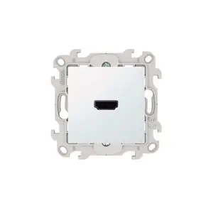 Connecteur Hdmi 1.4 Connexion À Vis Blanc Simon 24 Harmonie