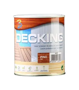 Lasure Decking Protection Pour Planchers Et Sol En Bois Pin Mat