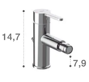 Mitigeur Bidet Saona Sans Vidage