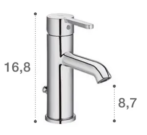 Mitigeur Lavabo Carelia Avec Vidage