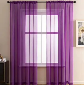 Voile Basic Mauve 140 X 265Cm