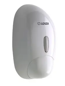 Doseur De Savon Liquide Plastique Abs Blanc 1L Losdi
