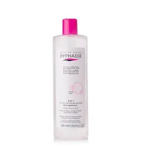 Solution micellaire démaquillante peaux sensibles 500ml - BYPHASSE