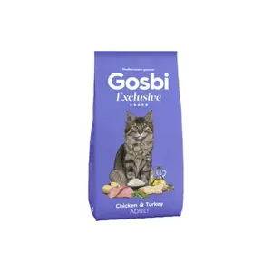 Gosbi Poulet de chat exclusif & Turquie 400 g