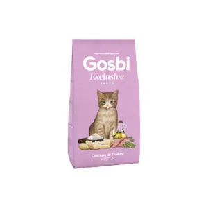 Gosbi Exclusive Chat Kitten Chicken & Turquie 400 g