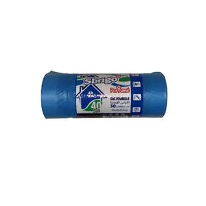 Sac Poubelle Bleu De 30L ( 40 Pieces)