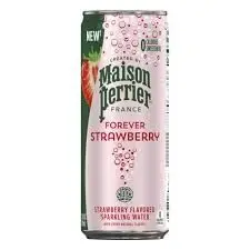 Boisson gazeuse sans sucre Strawberry 250ml - MAISON PERRIER