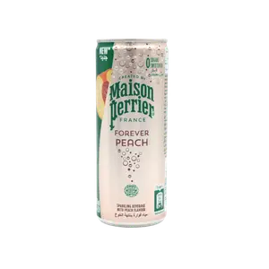 Boisson gazeuse sans sucre Peach 250ml - MAISON PERRIER