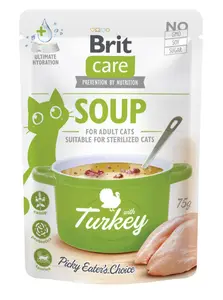 Brit Care Soupe de Dinde pour Chats, 75g