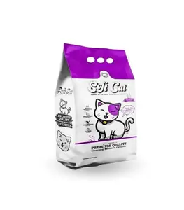 Litière pour chats parfumée à la lavande Soft Cat 10 L