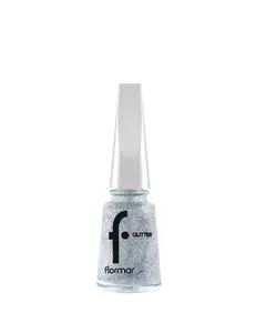 Glitter Nail Enamel 38 Holographic Silver