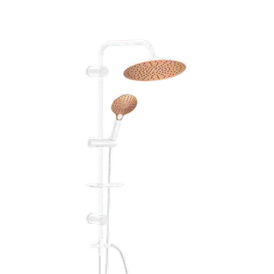 Colonne De Douche Novel Blanc Et Dore
