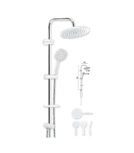 Colonne De Douche 2 Fonctions Jojo Blanc
