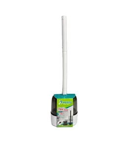 Ensemble de brosses WC ovales en cristal flexi shine