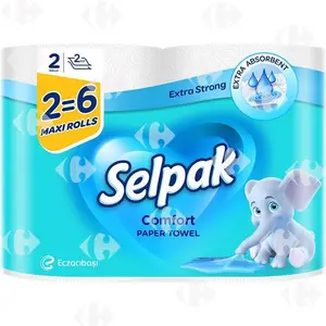 Essuie Tout Comfort Maxi Rolls 2 Plis Selpak 2 unités