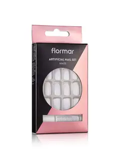 Artificial Nail Set White