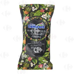 Lingettes Fleurs Du Carnaval Ultra Compact 15U