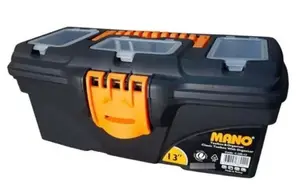 Boite A Outils Vide En Pvc Classique Mano Cor-13