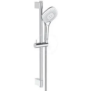 Ensemble Main Douchette-Blanc-Chrome-