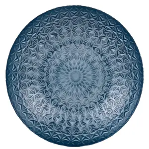 Assiette en Verre Ronde Ardamac Diverses Couleurs 21 cm