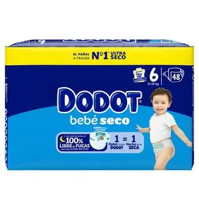 Dodot Bebe Seco couches ultra sèches Taille 6, 48 unités