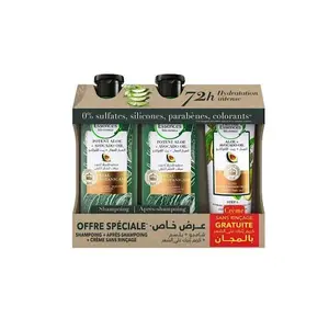 Shampooing avocat 400ml + Après shampooing 400ml + Crème 180ml - HERBAL ESSENCES