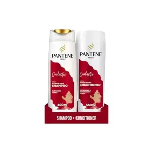 Shampoing sans sulfate 400ml+Après shampoing 360ml -PANTENE