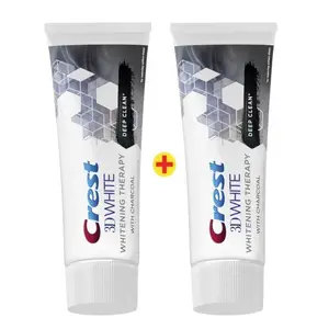 Dentifrice charcoal 2x75ml - CREST