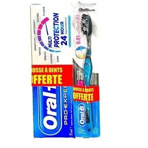 Dentifrice Pro-Expert 75ml + brosse à dents Ultrathin - ORAL-B