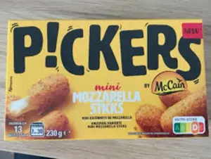 Pickers mini mozzarella sticks 230g - MCCAIN