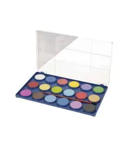 AQUARELLES 18 COULEURS AVEC PINCEAU