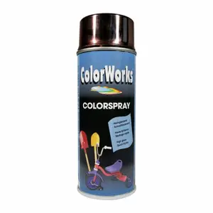 Peinture Aérosol 400 Ml Effet Cuivre Chromé