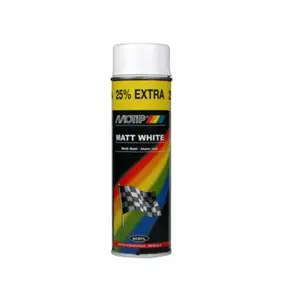 Peinture Aérosol Blanc Mat - Motip