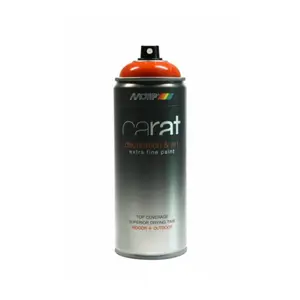 Peinture Aérosol Carat Orange Brillante - Motip