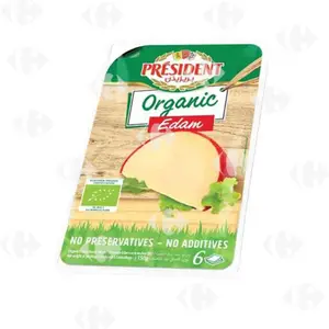 Fromage edam en tranches bio 150g - PRÉSIDENT