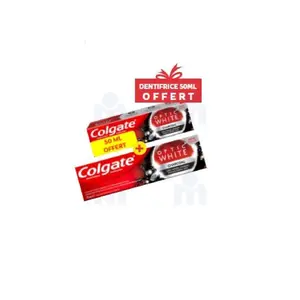 Dentifrice Optic White Charcal 75ml + 50ml offert - COLGATE