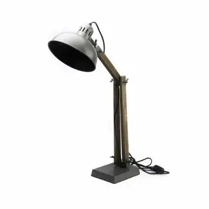 Lampe De Bureau En Metal Noir
