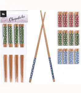 Set De 8 Baguettes En Bambou 22,5X0,7Cm