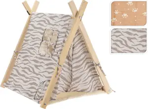 Tente Niche pour Animaux Domestiques 50x60x55cm